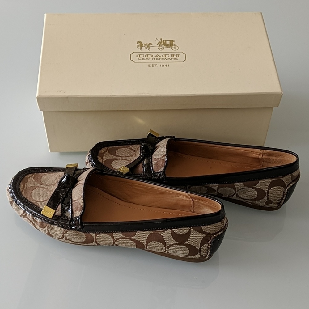 Coach Driving Loafers 9.5